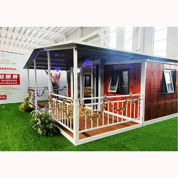 20ft Pre-Fabricated Steel Container House Southeast Asian Design Expandable Kitchen Home Features for Business Apartment Use