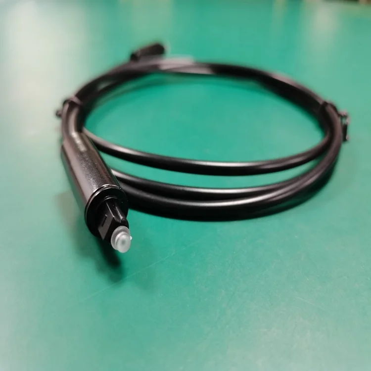 High Speed Toslink to Toslink Plug Zinc Metallic Case Nylon Braided audio Toslink cable Digital Fiber optic fiber cable price