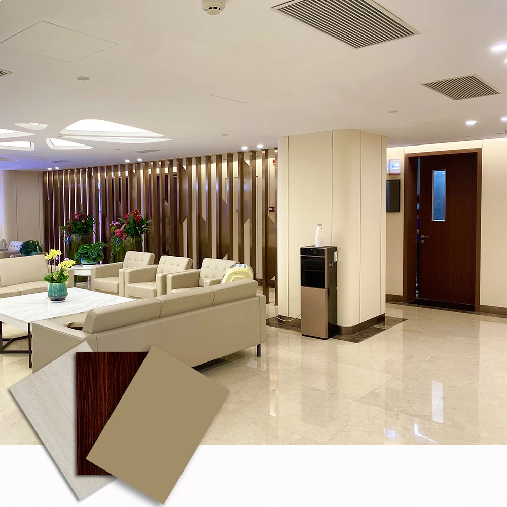Hospital Building  Wall Covering Vinyl Sheet Wall Coverings for ICU