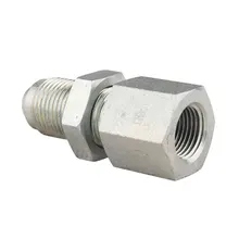 SAE JIC Bulkhead Straight Fittings for Air Working Medium