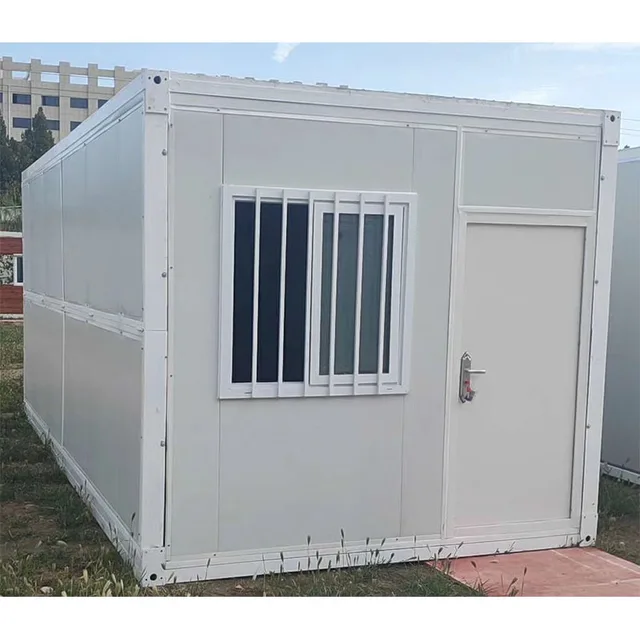 20ft Factory Prefab Modular Container Tiny Homes Foldable Office Cabin Pods Folding Container Houses For Sale Price