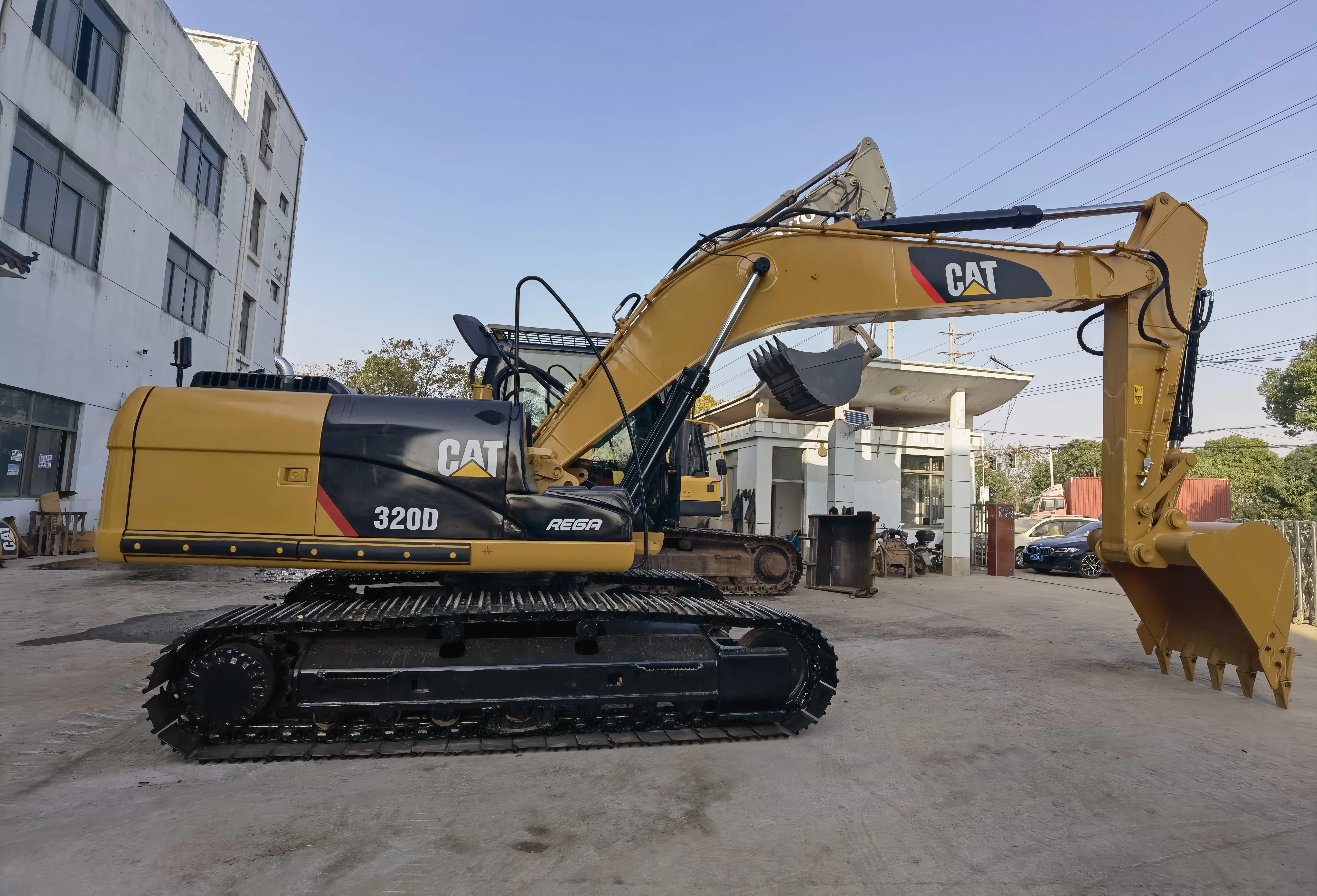 Used Excavator Mini Caterpillar 320C 320D 320 FREE SHIPPING with Cheap Construction Machinery Parts