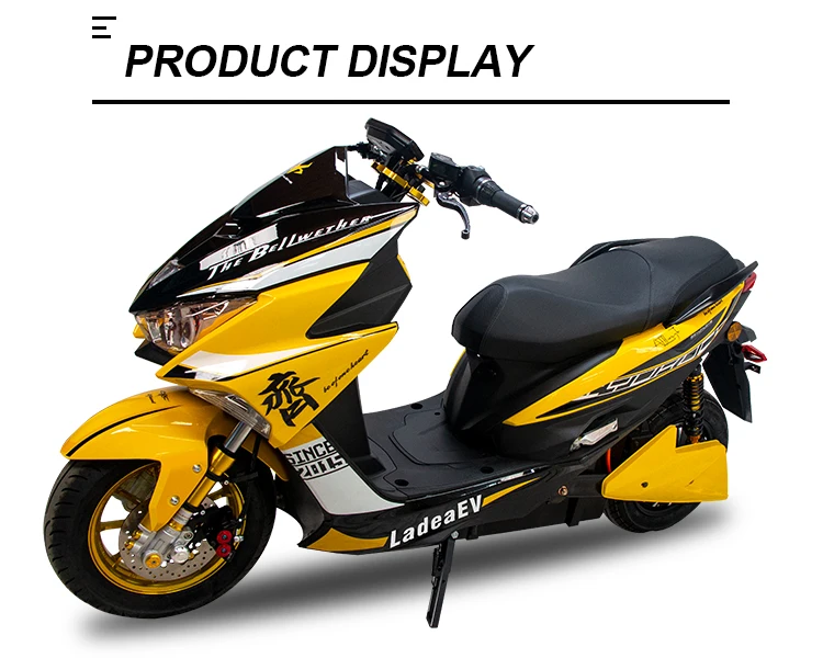 Customized OEM 72V 4500W full size electric sport motorcycle