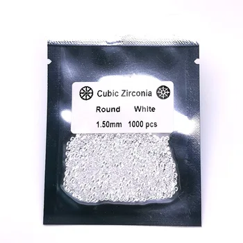 White Round Synthetic Cz Stone Loose Cubic Zirconia Gemstone cubic Zirconia price