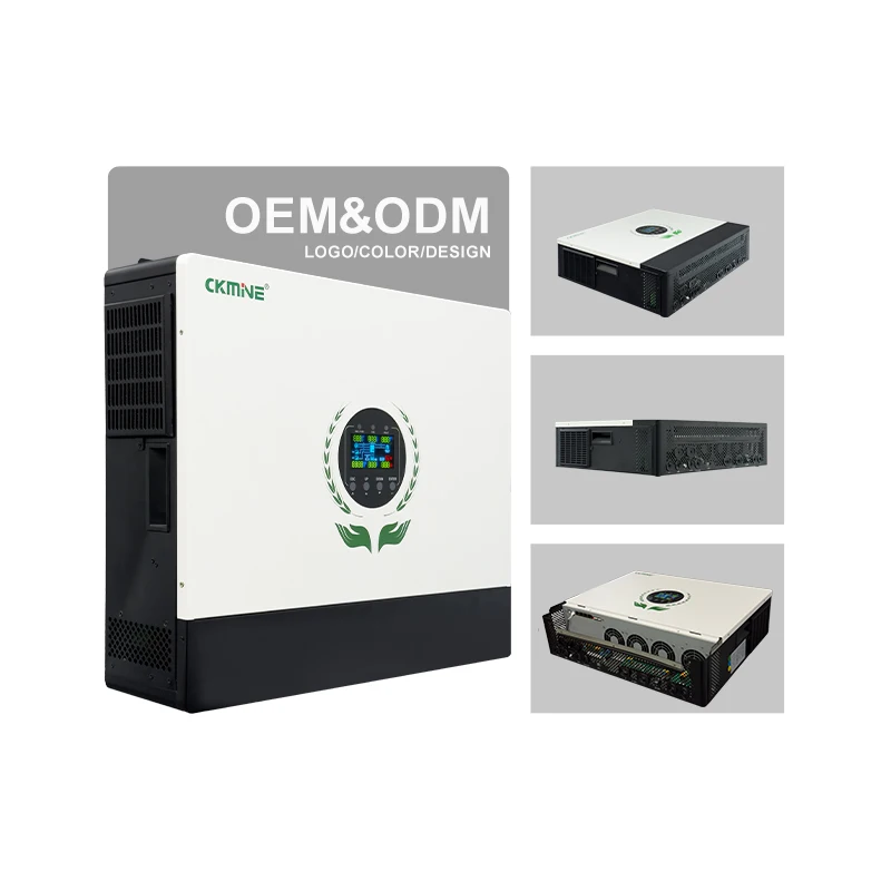 CKMINE Hybrid Solar Inverter Off Grid Tied 8 10 12 kW 48 Volt 550VDC Dual MPPT&Output 220V 230VAC Home Inverter Solare Ibrido