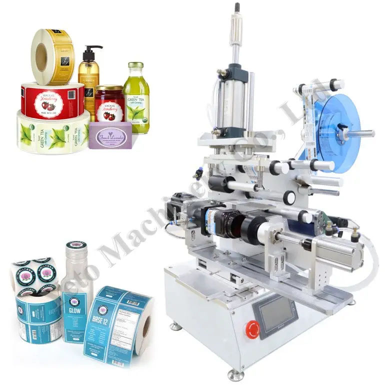 Устройство для маркировки таблеток Yeto, маленький плоский круглый квадратный пластиковый контейнер для бутылок из ПЭТ, автоматическая машина для маркировки банок