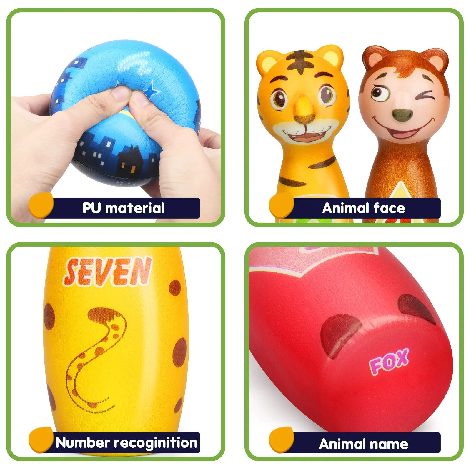 Набор для боулинга мини игрушки дома и улицы подарки игры набор