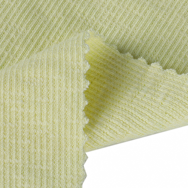 
 China Factory Good Price Knitted Modal Cotton Various Colors Drop Needle Soft Rib Fabric  