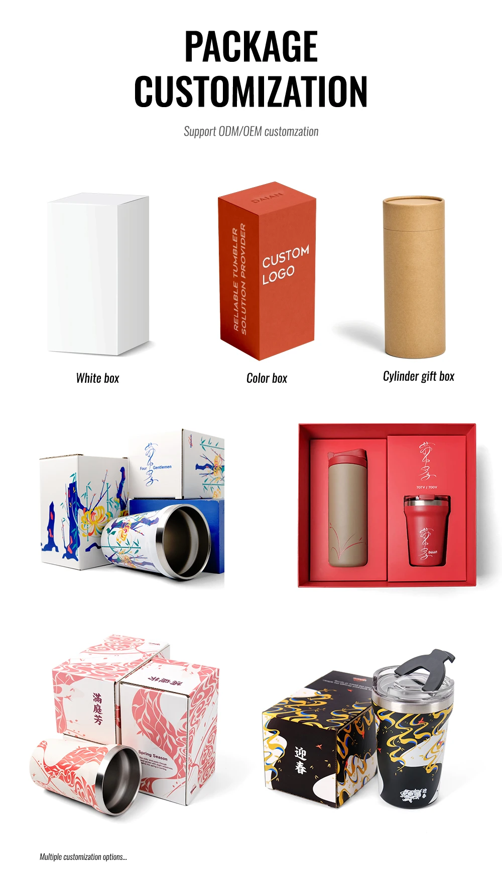 Eco-Friendly Double Wall Custom Logo Bottle Water Vacuum Insulated Drink Sport Stainless Steel Water Bottle