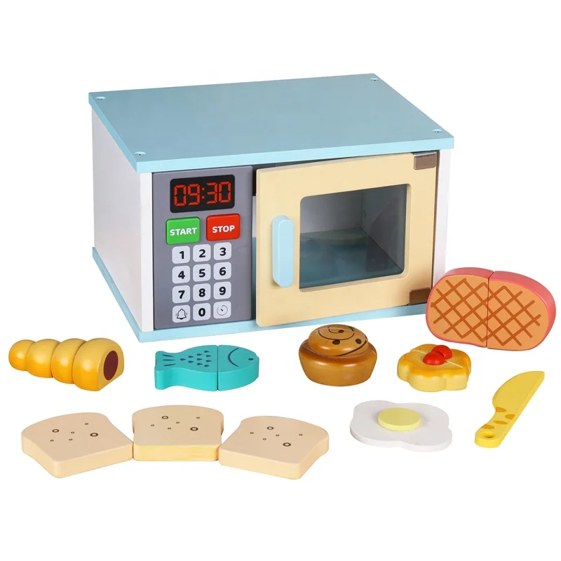 Wooden Pizza Oven Playset