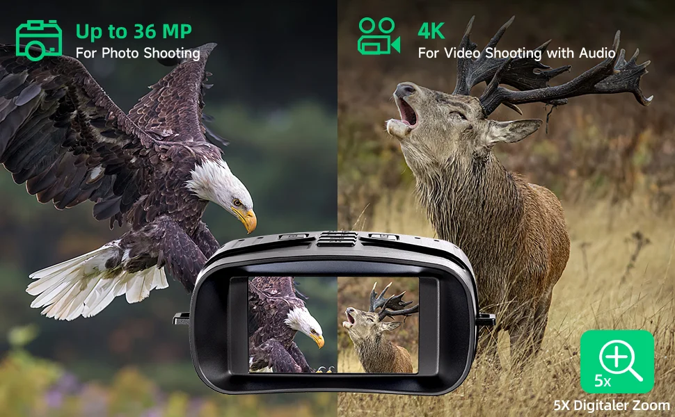 Digital Night Vision Goggles Binoculars Infrared Digital Binoculars