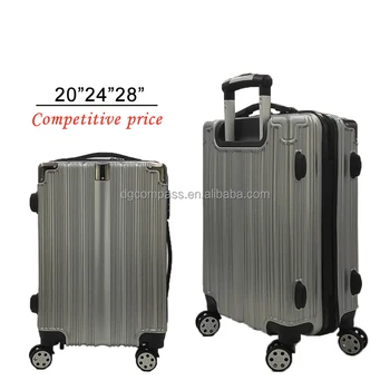 Custom Logo ABS Trolley Luggage Set 360 Degree Travel Bag Luggage Travel Bags ABS 3 Piece Set ABS Luggage With Metal Protector