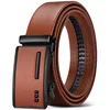 fibbia D cinturino marrone