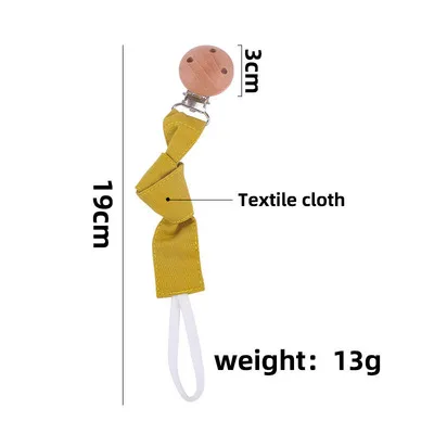 Лидер продаж, бусины из органического хлопка и муслина для прорезывания зубов, держатель-цепочка для соски