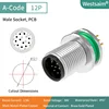 M12-A-12P macho M12*1.0