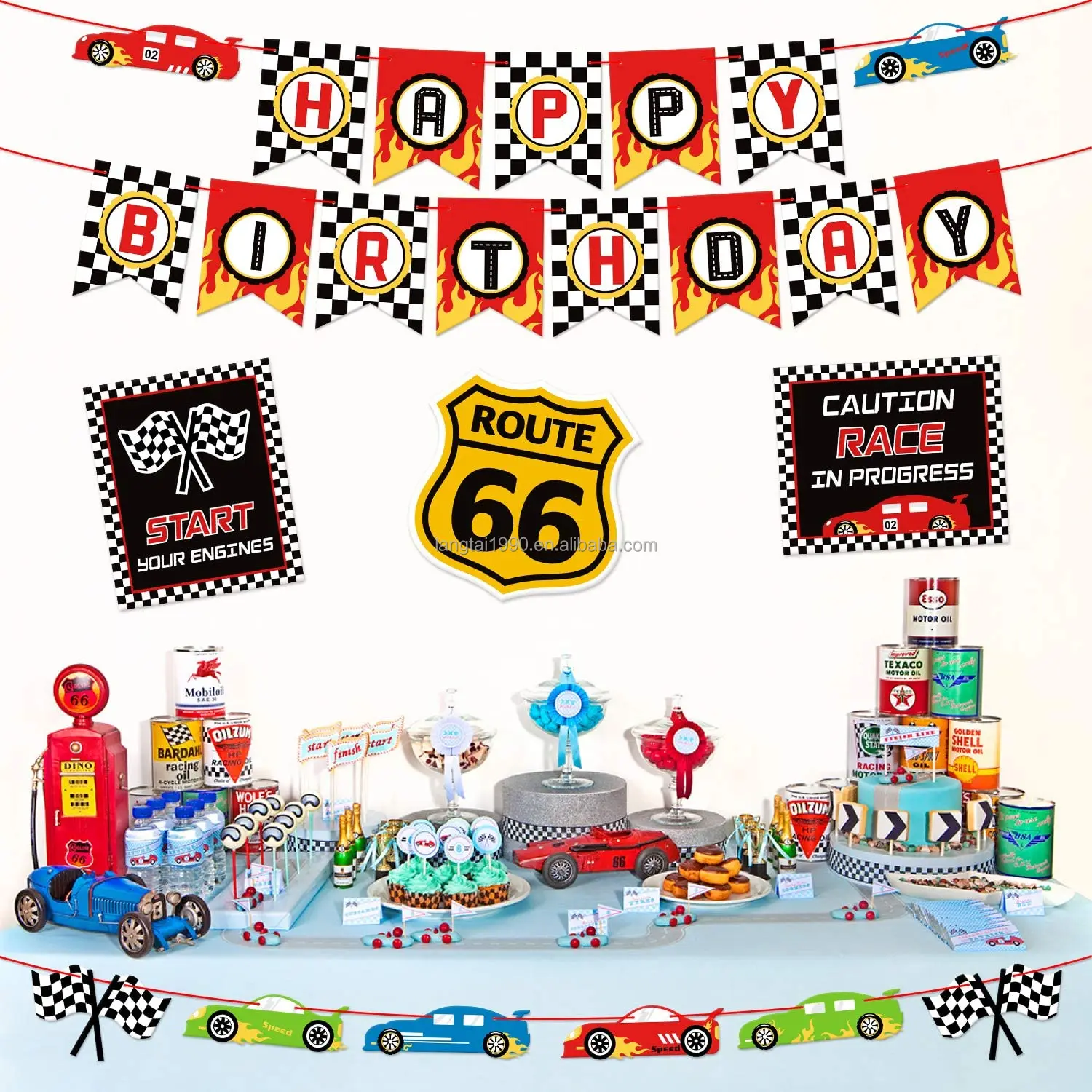 Ensemble De Decoration Pour Fete D Anniversaire Voiture De Course Pour Garcons Drapeaux A Carreaux Ballons Buy Garcons De Fete D Anniversaire Decoration Course Partie Decoration Laisser Faire Des Courses De Partie Fournitures Product On Alibaba Com