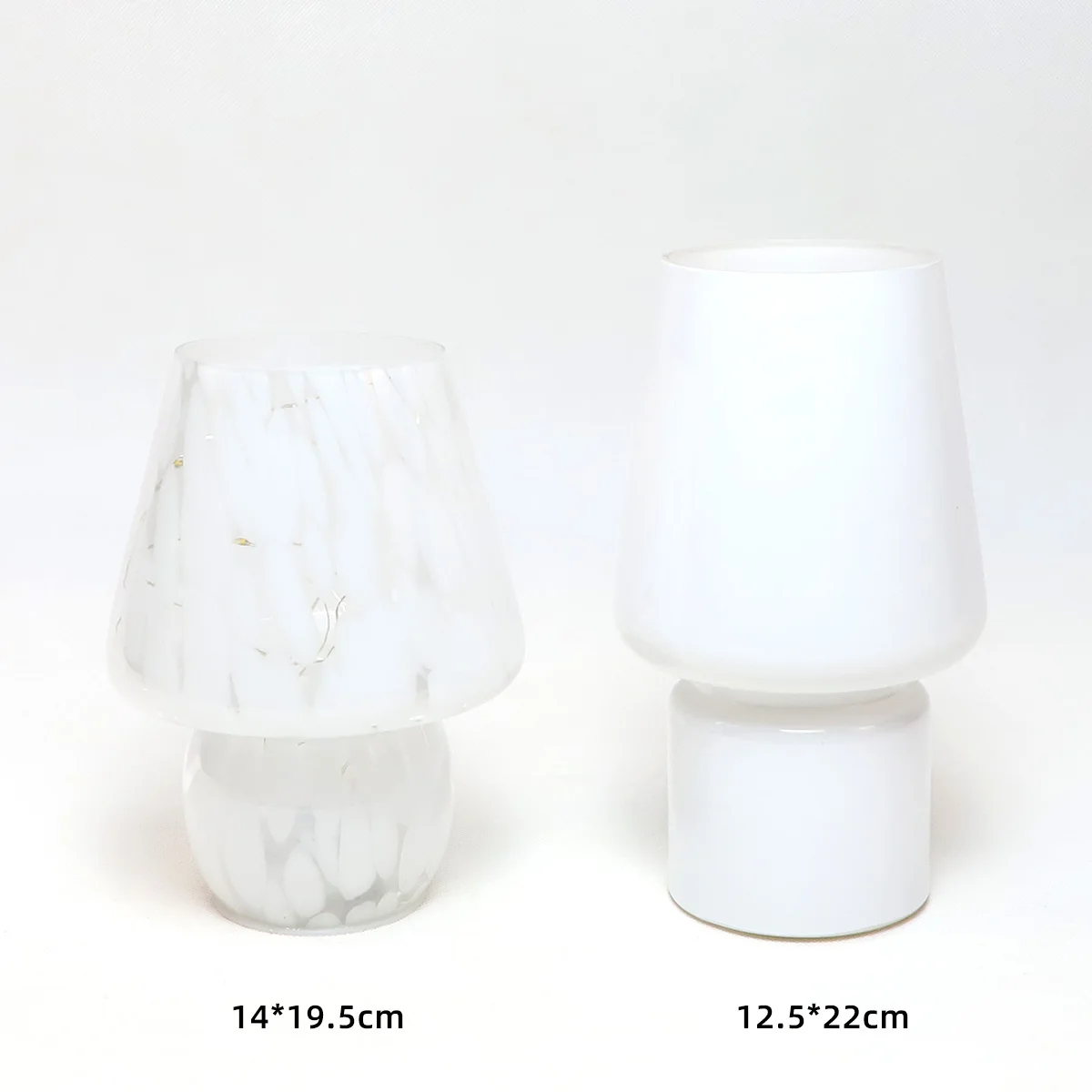 Good Quality Mushroom Glass Lamp Small Bedside Table Lamp Translucent Cute Home Decor Birthday Gift factory