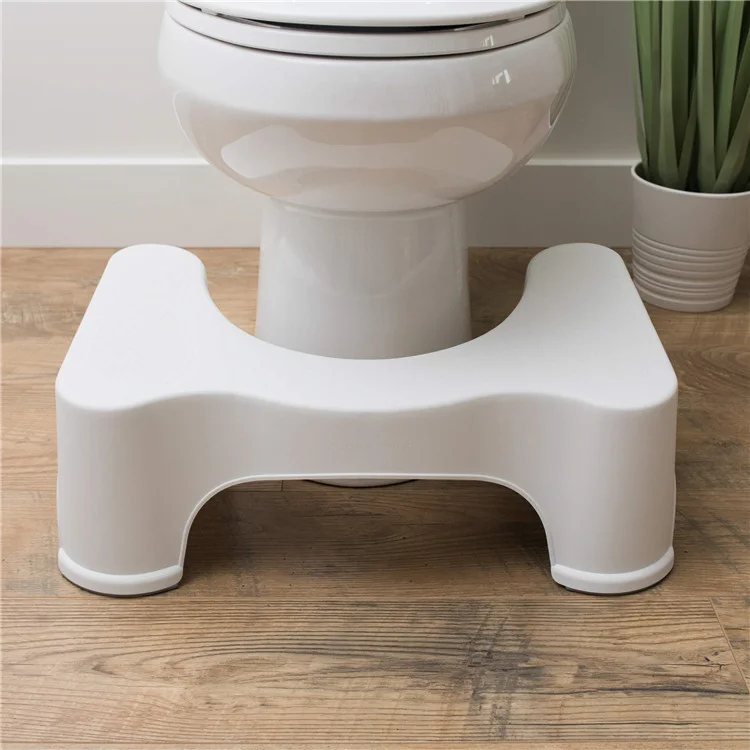 High Quality Custom Logo Toilet Potty Step Stool Toilet Stool for Kids and Adult Fits All Toilets