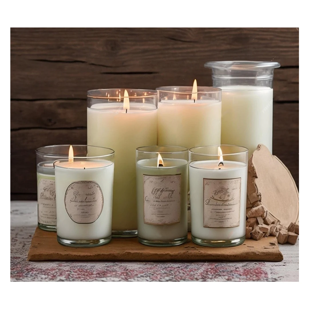 Custom Printing Self Adhesive Sheet Die Cut Waterproof Vinyl Warning Safety Scented Candle Sticker