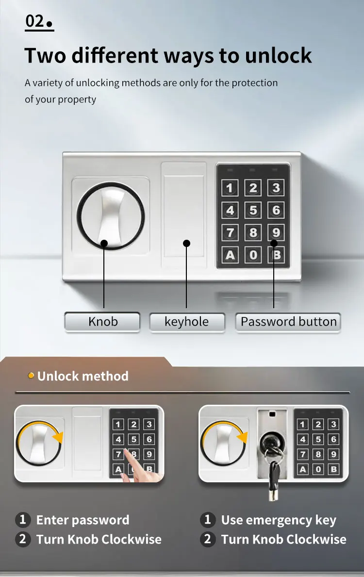 CEQSAFE Malaysia Timed With Key Cabinet Deposit in Wallet Combination Lock Safety Mini Safe Box supplier