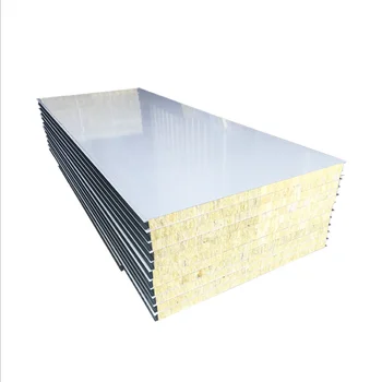 50mm 75mm Insulated Polyurethane PU Sandwich Panel Wall Cladding PUR PIR Sandwich Board Panels
