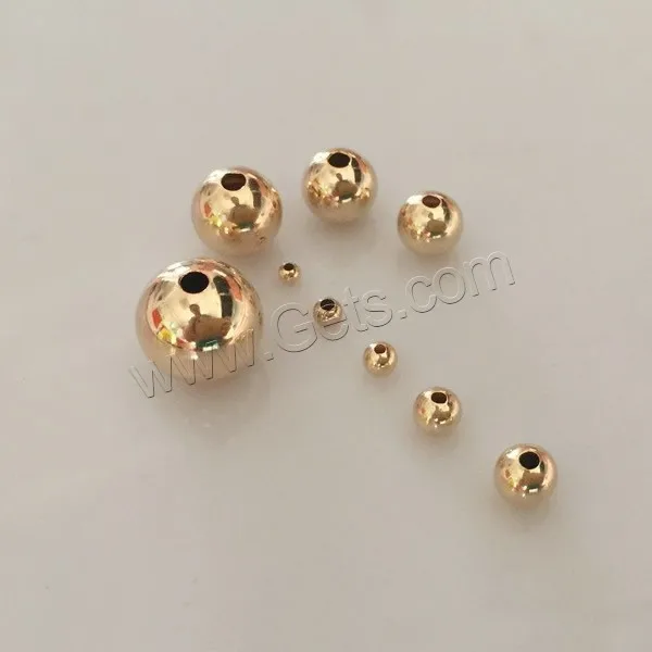 Wholesale High Quality Different Size Round 14k Gold Filled Beads For  Jewelry Making - Buy Gold Filled Beads,14k Gold Filled,Beads For Jewelry  Making