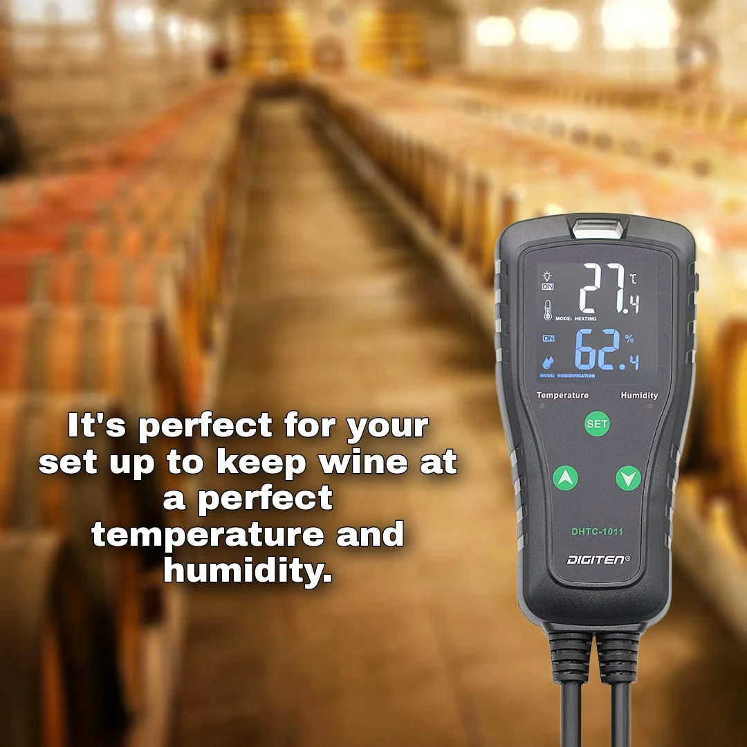 Temperature Humidity Regulator Outlet Plug-in Thermostat Reptile ...