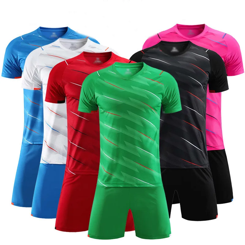 Custom Kids And Adults Cheap Popular Club Soccer Jersey Football Kit