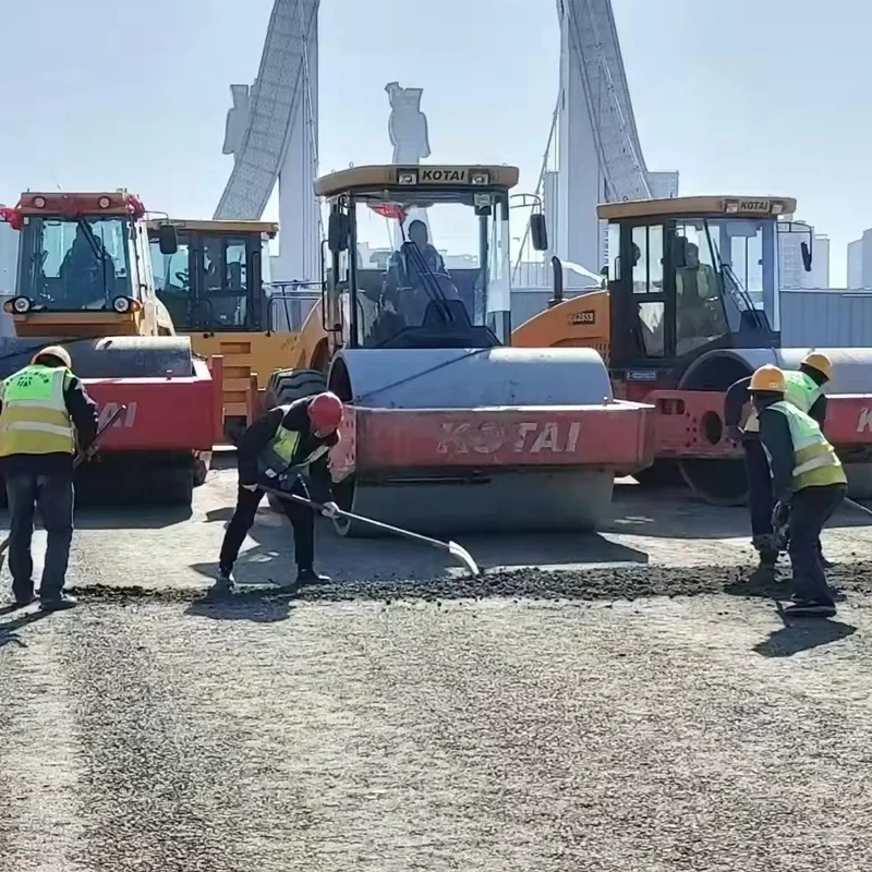 Одноцилиндровый Вибрационный каток KS206D 20 тонн