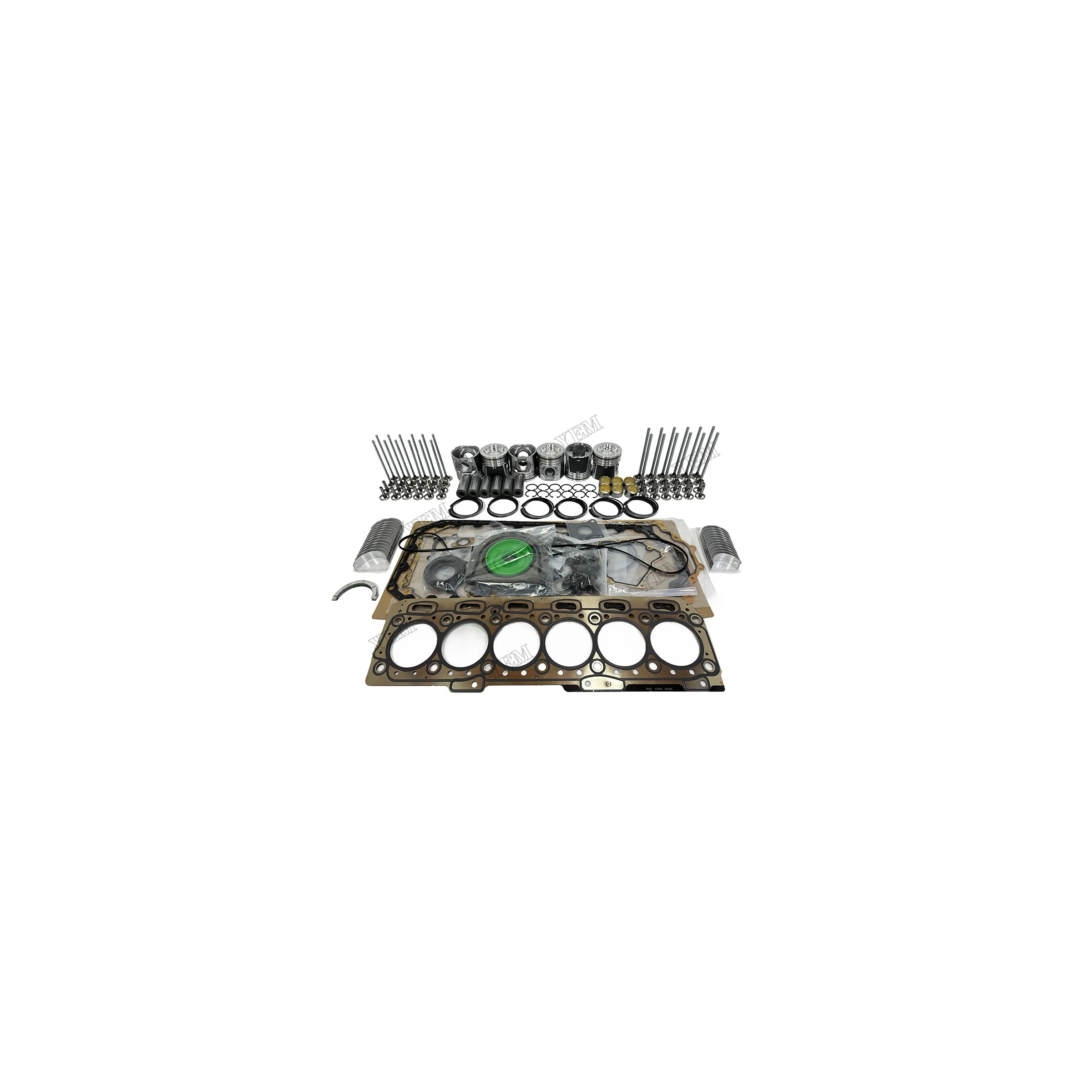 C7.1 Overhaul Kit With Cylinder Piston Rings Bearing Valves Gasket Kit 4452945 436-7786 for Caterpillar Engine Rebuild Kit