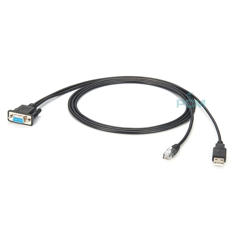 DB9 USB to RJ12 6P6C RS232 Serial Cable