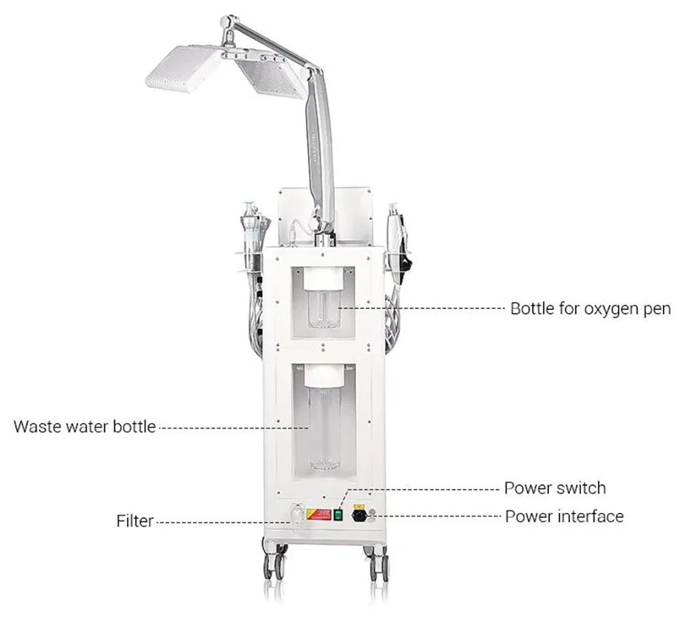 Mychway Pdt Light Therapy Hydras Facial Machine Cost/14in1 Hydras