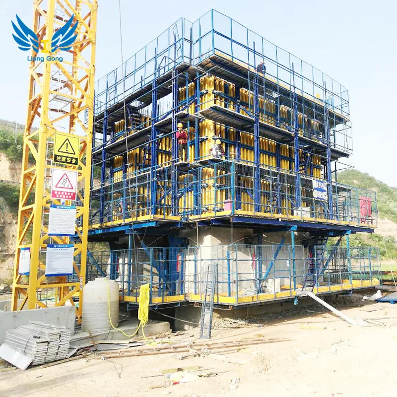 Conventional Risers Form Work Steel Cantilever Climbing Formwork System for High-rise