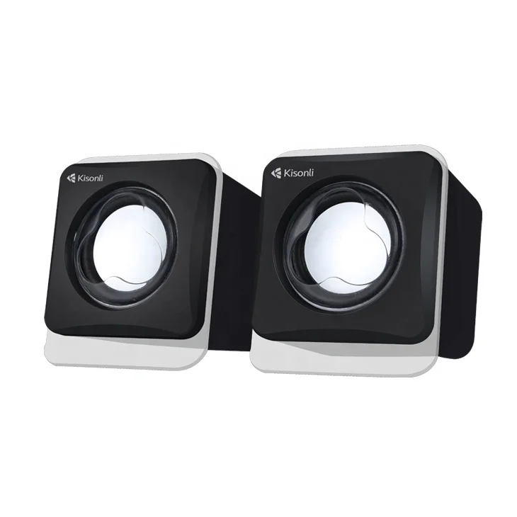 Kisonli V410 USB 2.0 Mini Desktop Speakers - Good Sound Quality