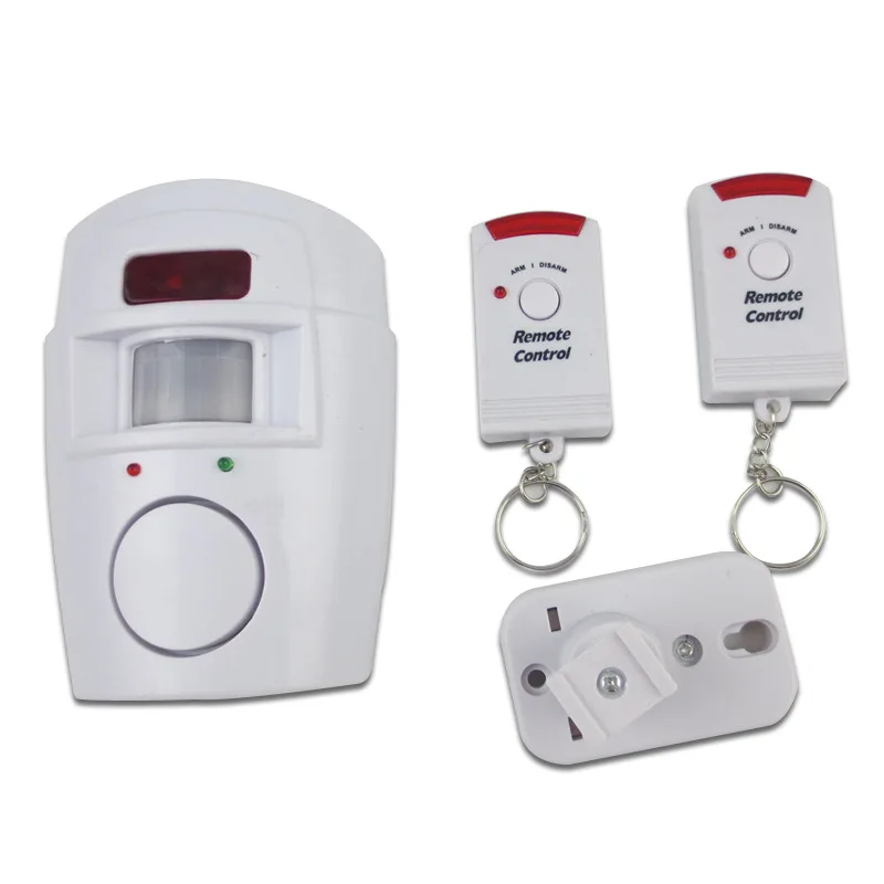 Home Security PIR Alert Sensor Anti-theft Motion Detector Wireless Alarm System 