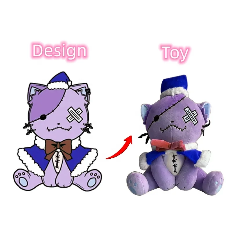 Free Sample New Design Custom Plushie Kpop Doll Soft Toy Custom Plush Toy Stuffed Animals Plush Made Plush Doll Stand up Doll
