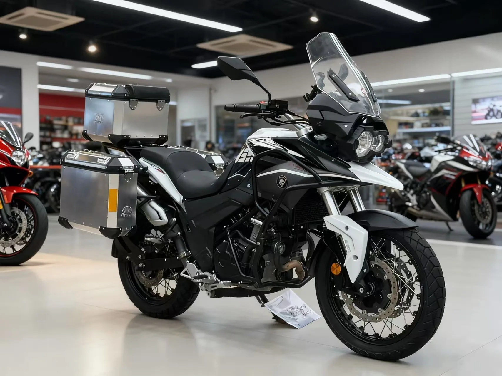 Cyclone Rx3s Chinese-Made Used RX3S 400 | Zongshen Cyclone Adventure Bike | Twin ...