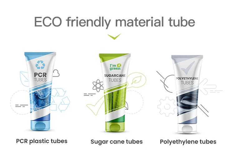 Sustainable Ecofriendly Pla Recyclable Plastic Hand Cream Cosmetic
