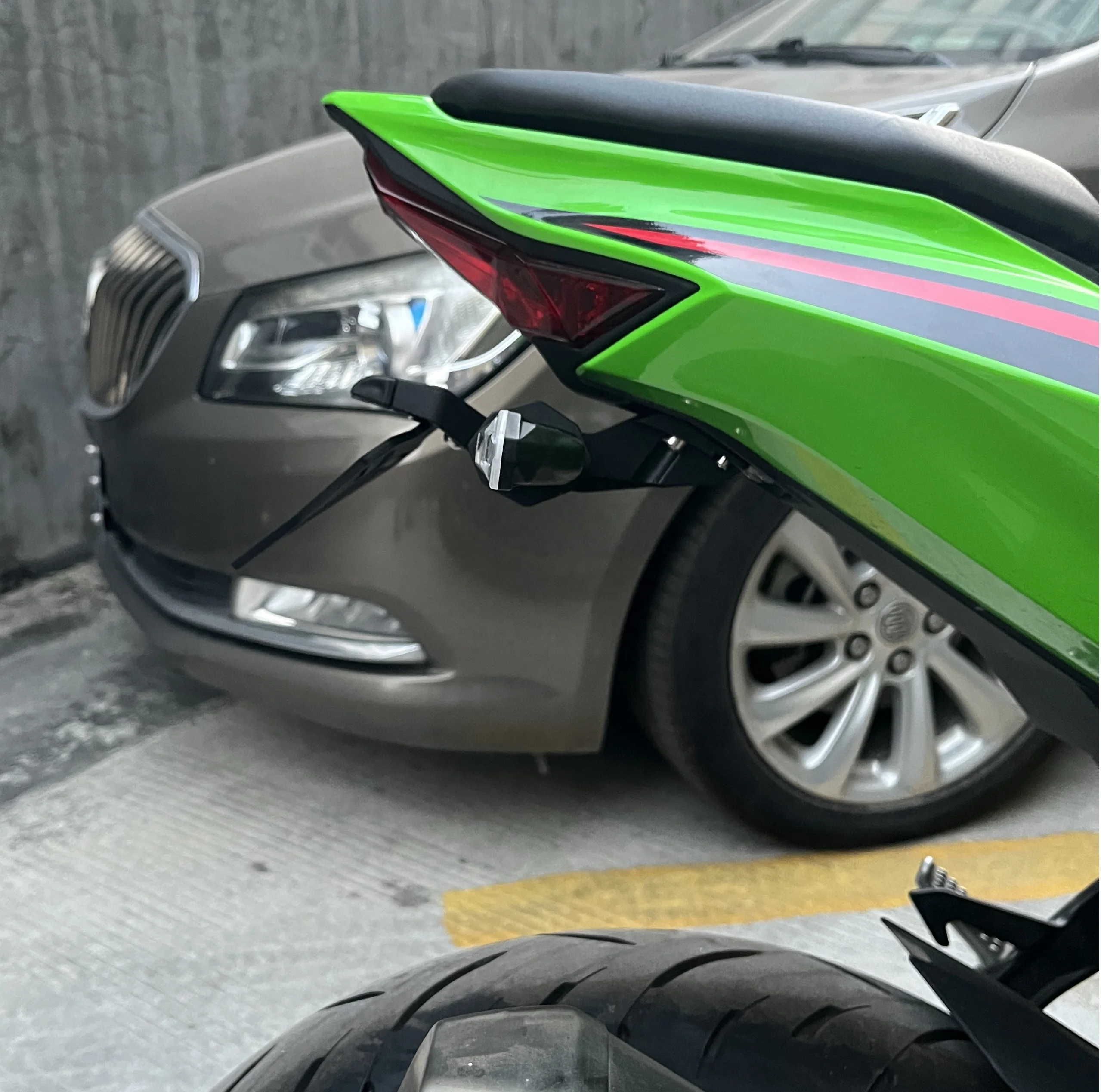 PORTATARGA PER KAWASAKI ZX-10R/RR | Melotti Racing