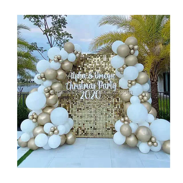 Горячие продажи мерцающие панели блесток стены для декорации