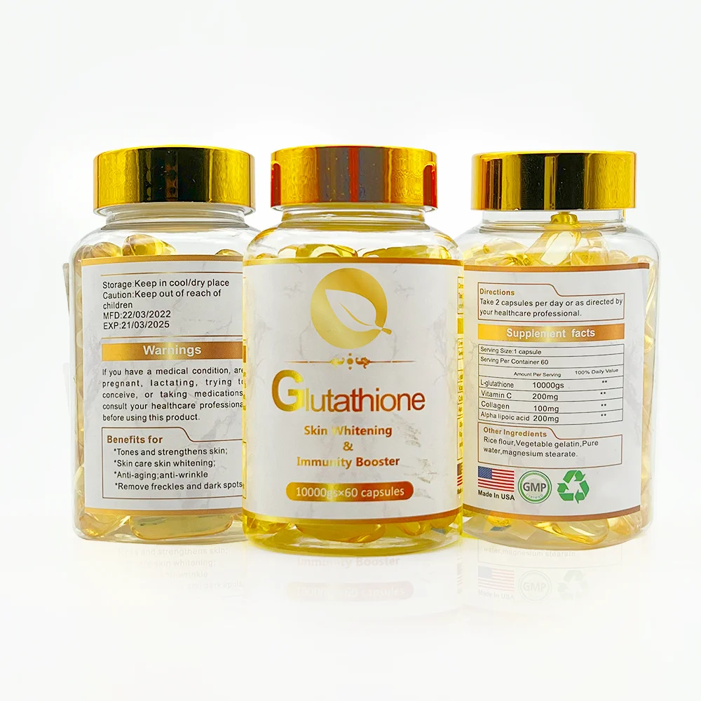 glutathione collagen vitamin c tablets OEM Available Powerful Glutathione Collagen Vitamin C Whitening Capsules  Skin Whitening Pills Food Supplement