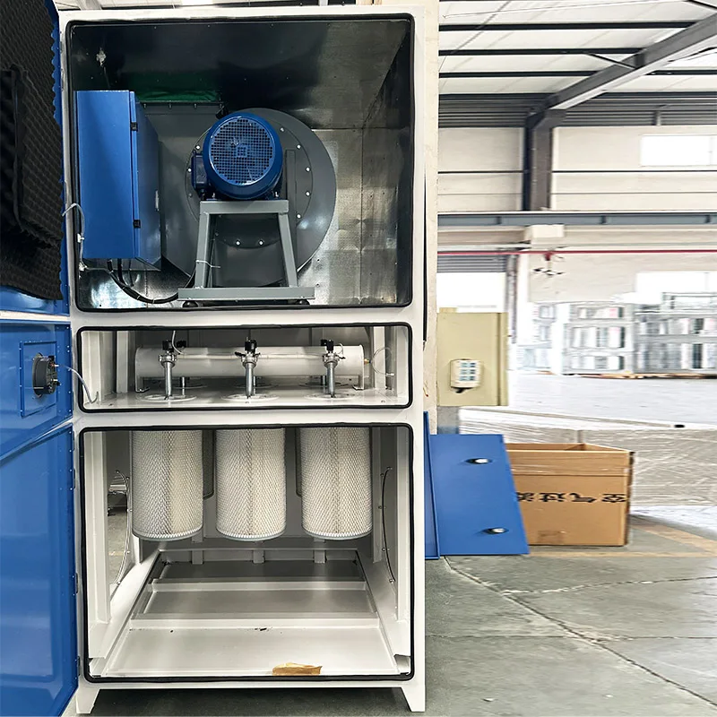 5.5kw Large air volume automatic equipment supporting dust collector