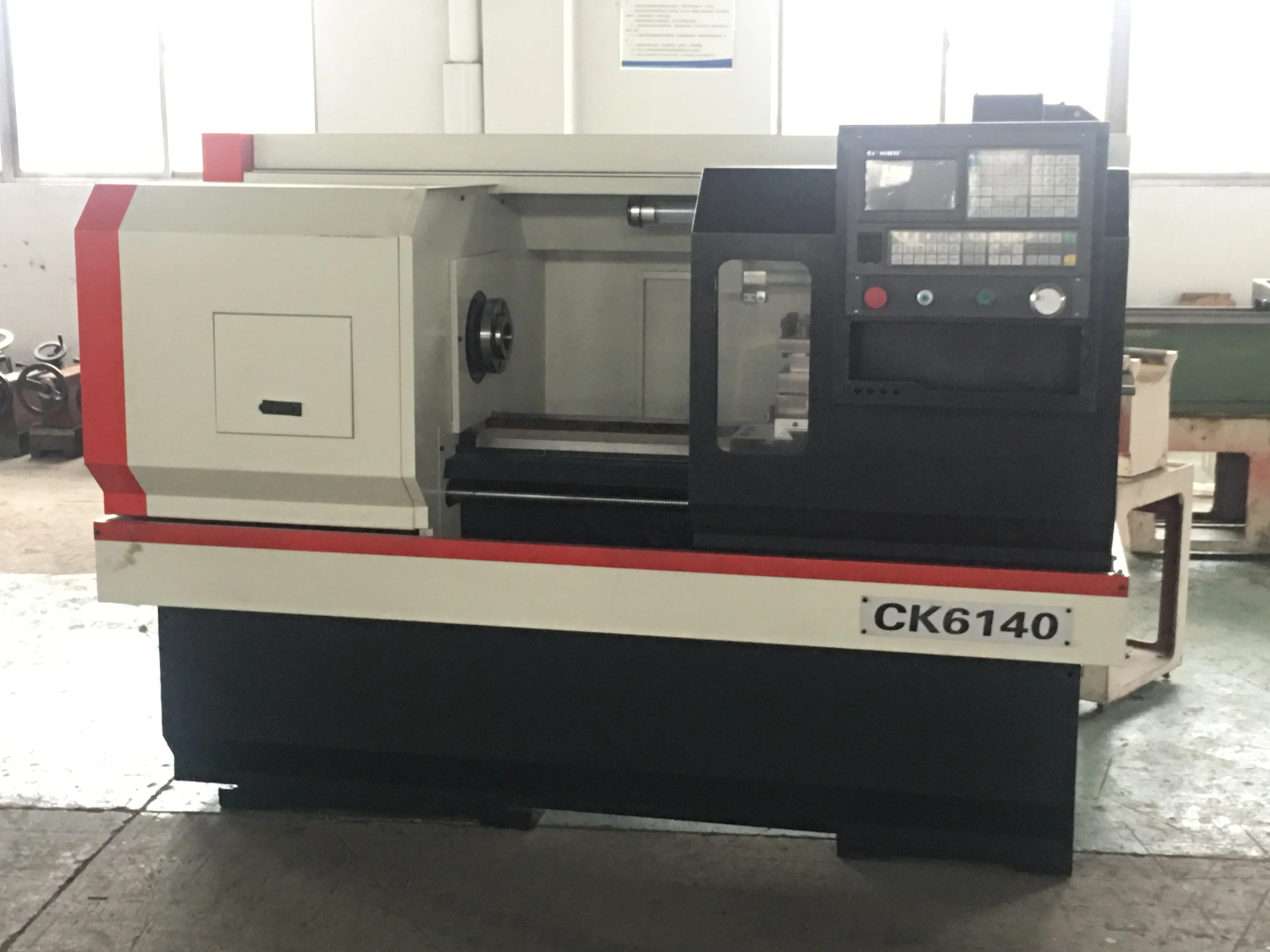 Cnc Lathe Machine Price CK6140x750 Cnc Turning Machine