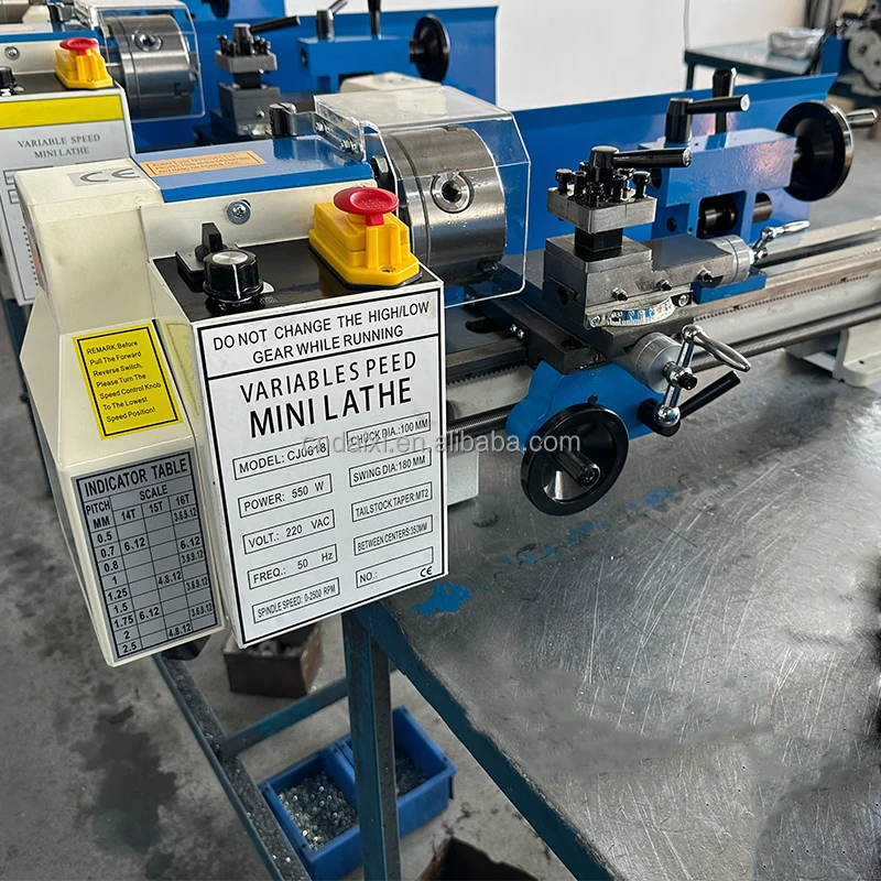 こーでぃページ　26.5㎝ DAIXI Portable Mini Metal Lathe CJ0618 - Cost-effective