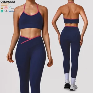 XW-LD0025 Custom Women Versatile Backless Lightweight Slimming Workout Gym Clothing Chest Pad Breathable Yoga Sports Bra