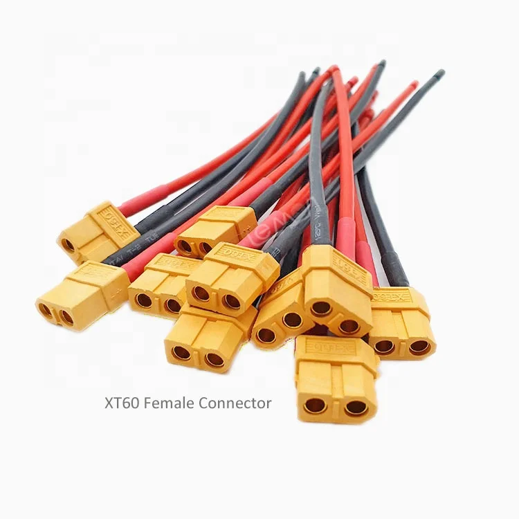 OEM Battery Charger Connector XT30 XT60 XT90 Silicone Male and Female Wiring Harness Assembly Plug Battery Cable Connector