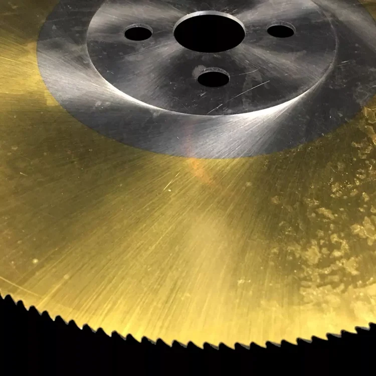 Ss Dmo5 Tin Coating Circular Saw Blade For Cutting Metal Buy Hss Dmo5 Tin Coating Circular Saw