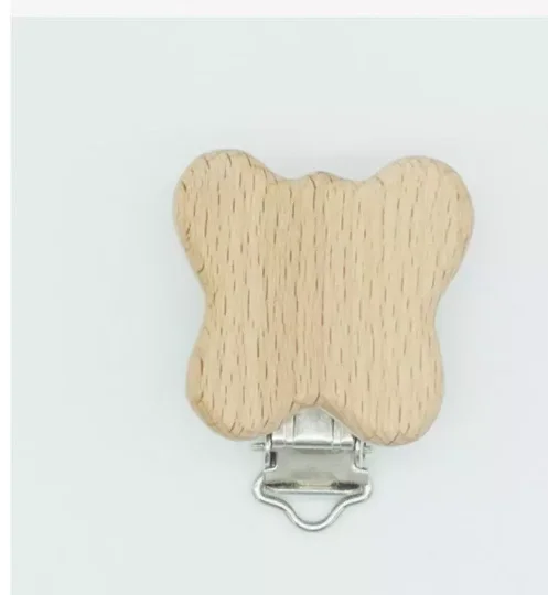 6 шт. детский успокоитель мультфильм Деревянный уникальный ursing аксессуары Прорезыватель зубов держатель соски-пустышки клип