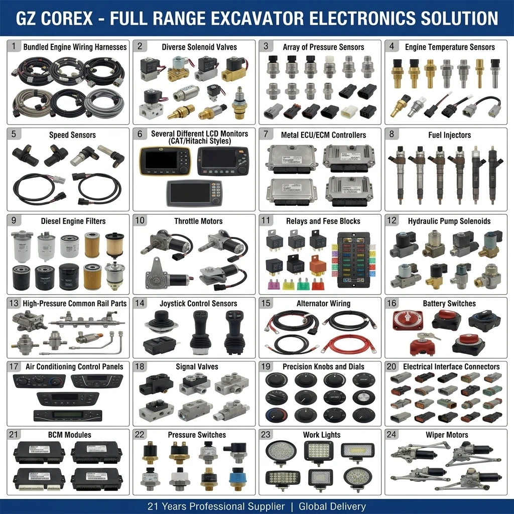 ZX Diagnostic Tool Scanner Kit for Hitachi for Sumitomo for Case