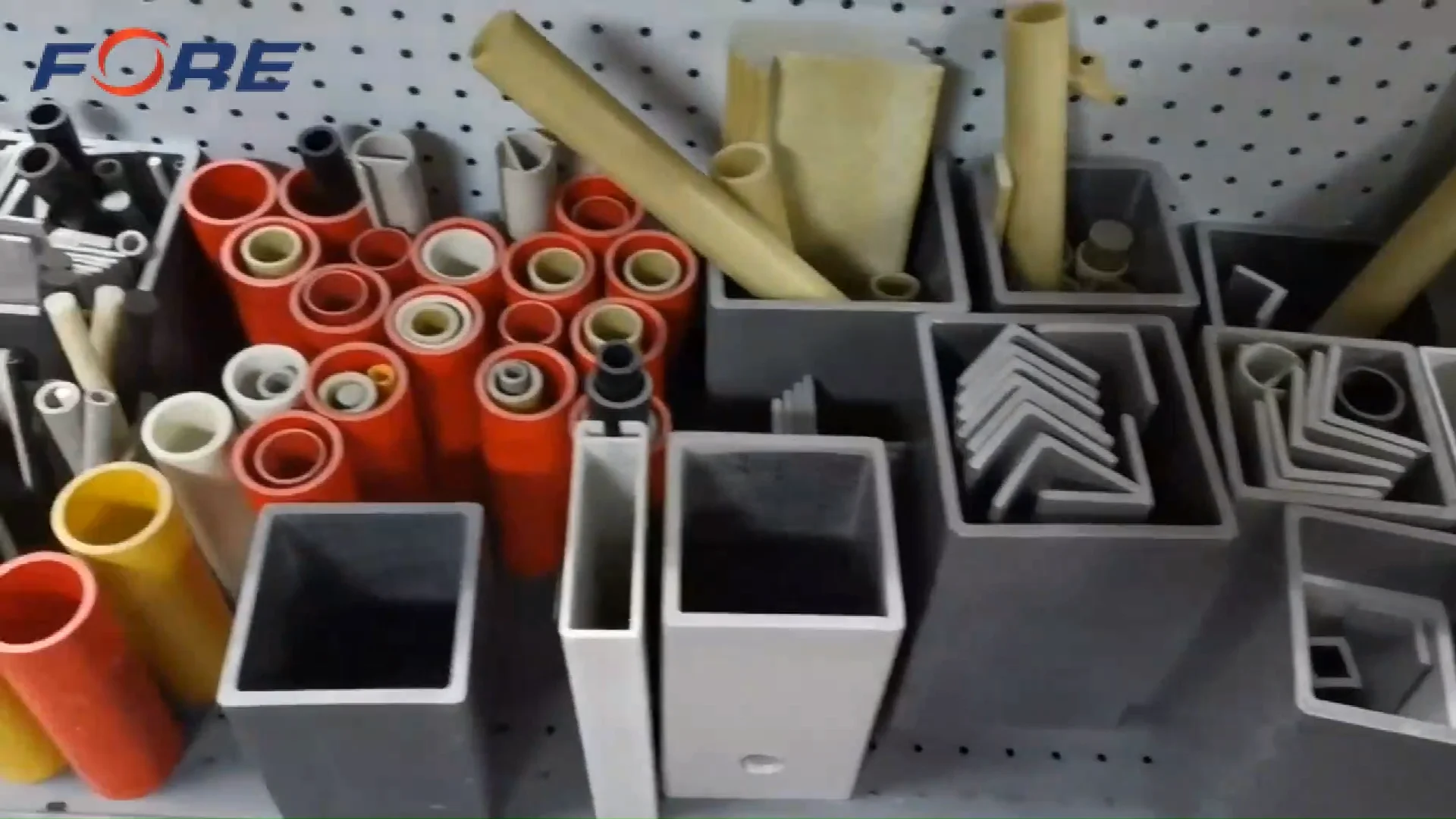 Heavy Duty Black Resin Composite Fiberglass Reinforced Epoxy Resin Pipe